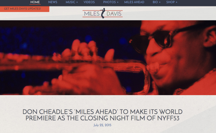 MilesDavis.com Gets A Much-Needed, Long Overdue Redesign